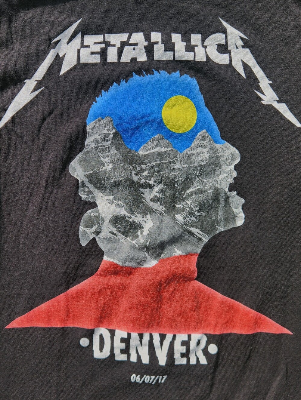 Metallica Worldwired Tour 2017 Denver Band Shirt